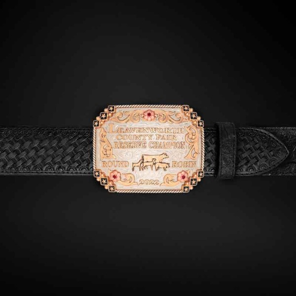 Mahogany Leather Belt
